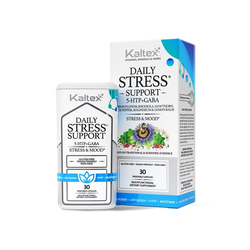 Daily Stress Support 5-HTP+GABA 30 kapsula Kaltex