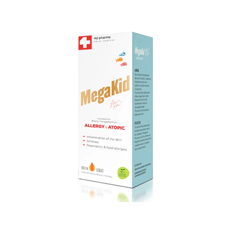 MegaKid Allergy & Atopic 150ml 4UPharma swiss quality