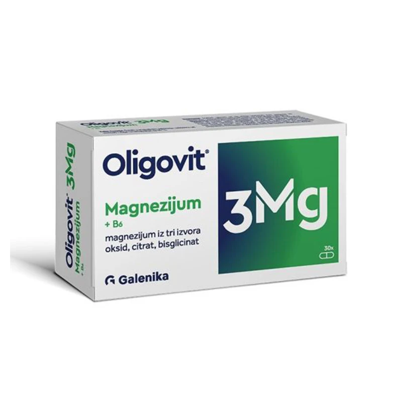 Oligovit 3 Mg 30 kapsula Galenika 