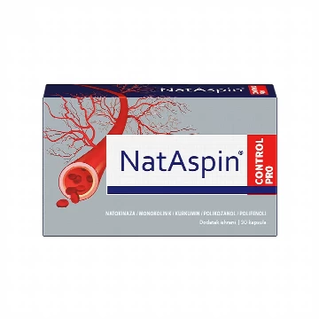 NatAspin CONTROL PRO za zdravlje srca i krvnih sudova 30 kapsula Protopharma